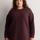 Ottoman Wide Crew Neck Tunic Top - Active Zone