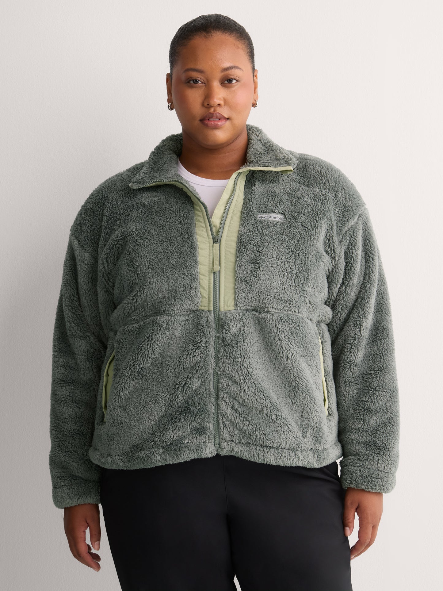 Boundless Discovery Sage Sherpa Full Zip Jacket - Columbia
