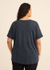 Boyfriend-Fit V-Neck T-Shirt - PENN. Essentials