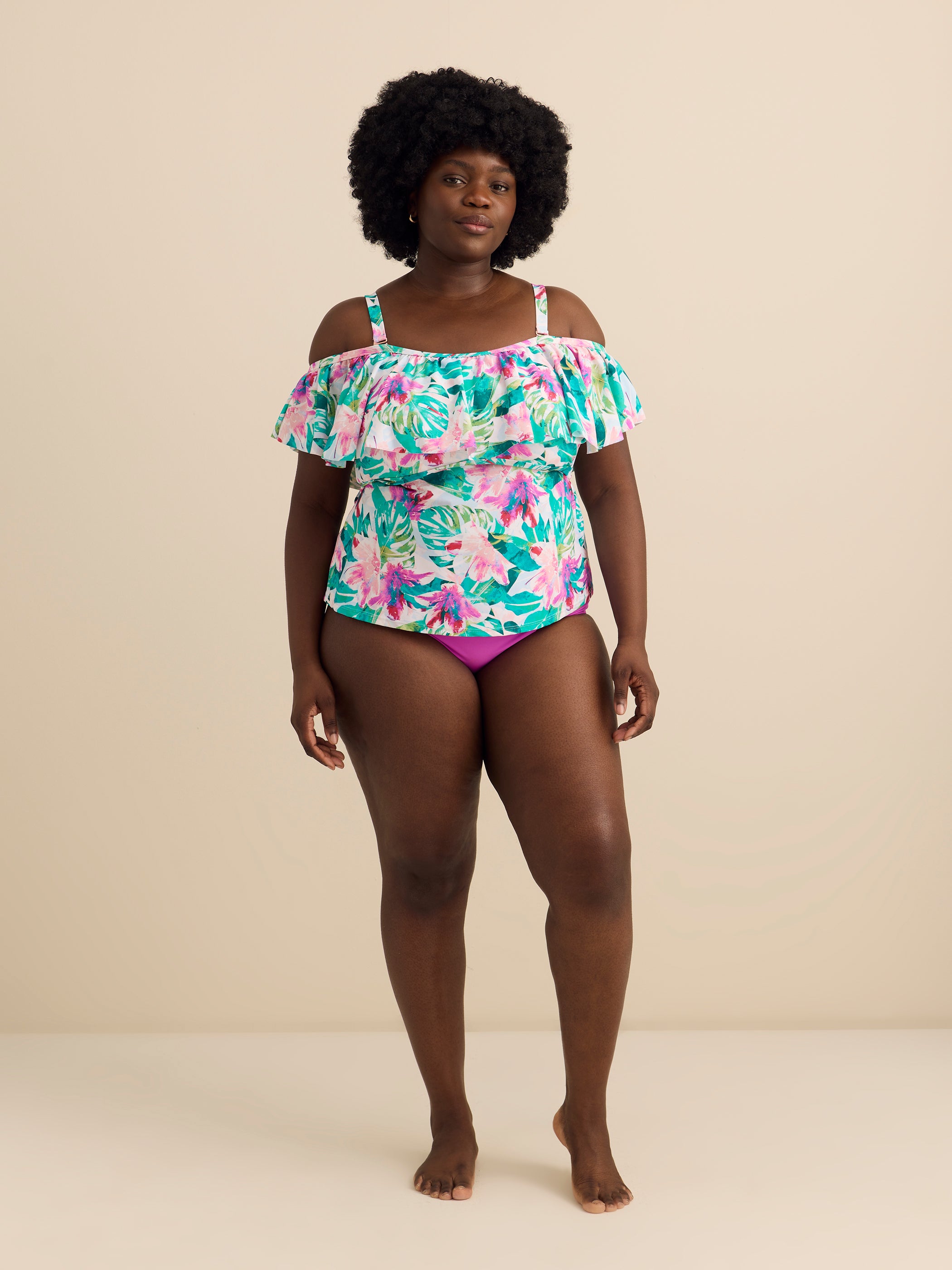 Haut tankini Tortuga à  motif - Raisins Curve