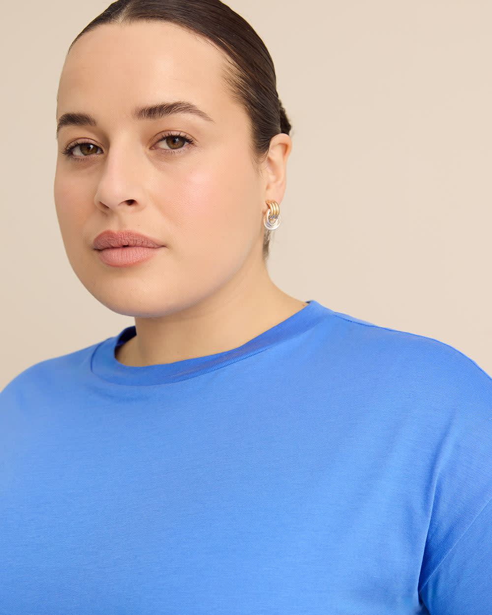 Boxy-Fit Crewneck Tee