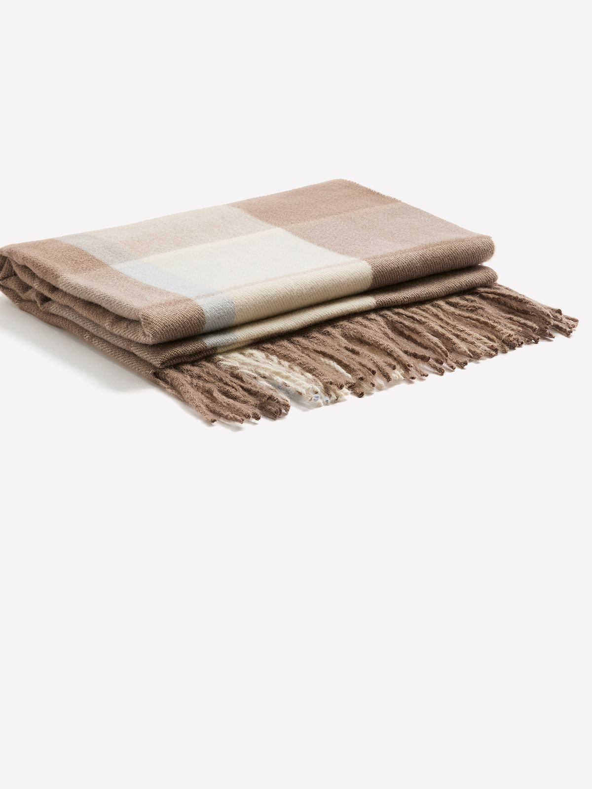 Classic Plaid Winter Scarf