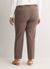 Grey Slim-Leg Savvy II Twill Pants