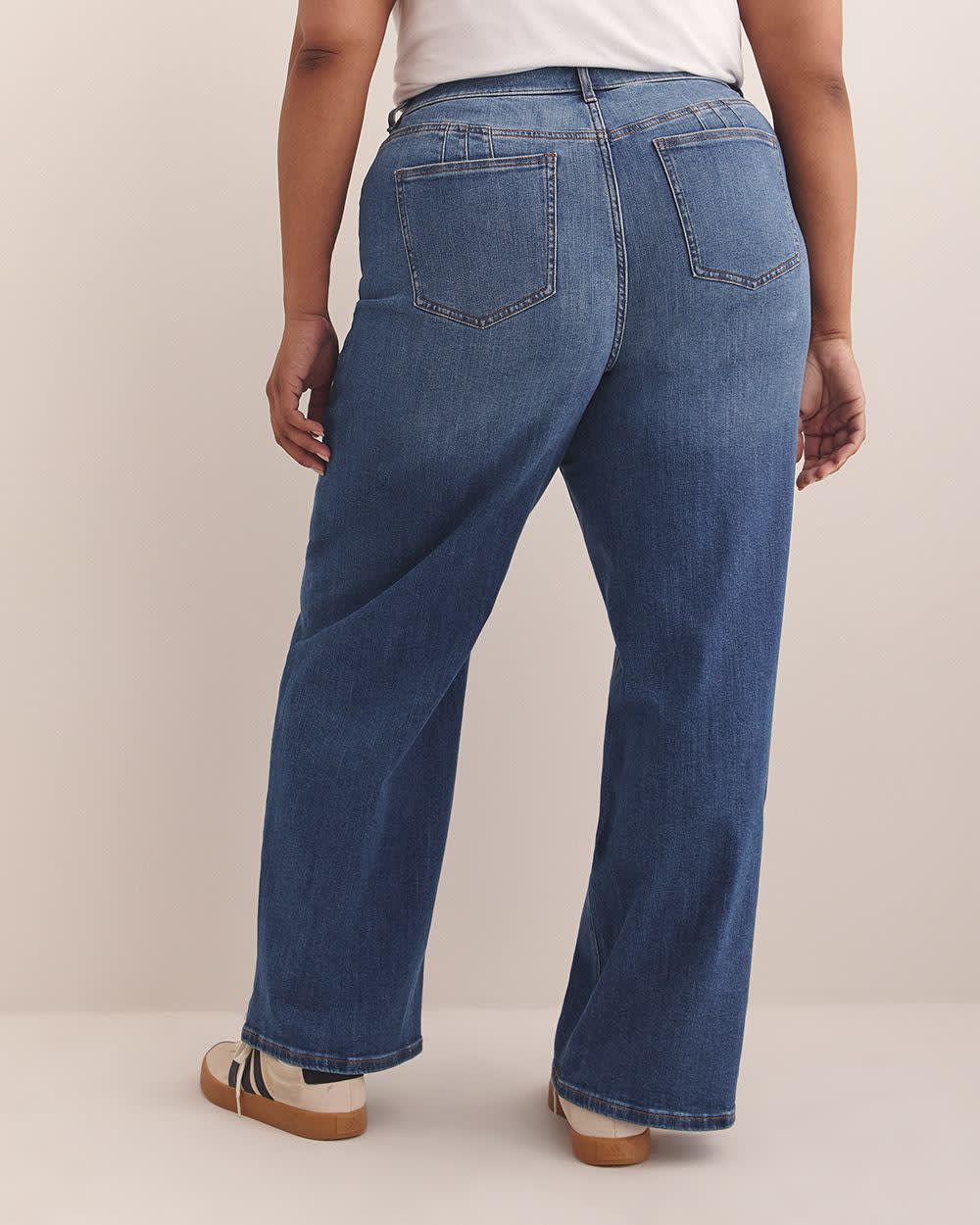 Jean en denim large coupe curvy CPTPP D/C