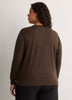 Boyfriend-Fit Long-Sleeve Crew-Neck Sweatshirt