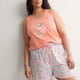 Snoopy Orange-Print Boxer - ti Voglio