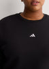 Black Feel Cozy Fleece Sweatshirt with Small Logo - adidas