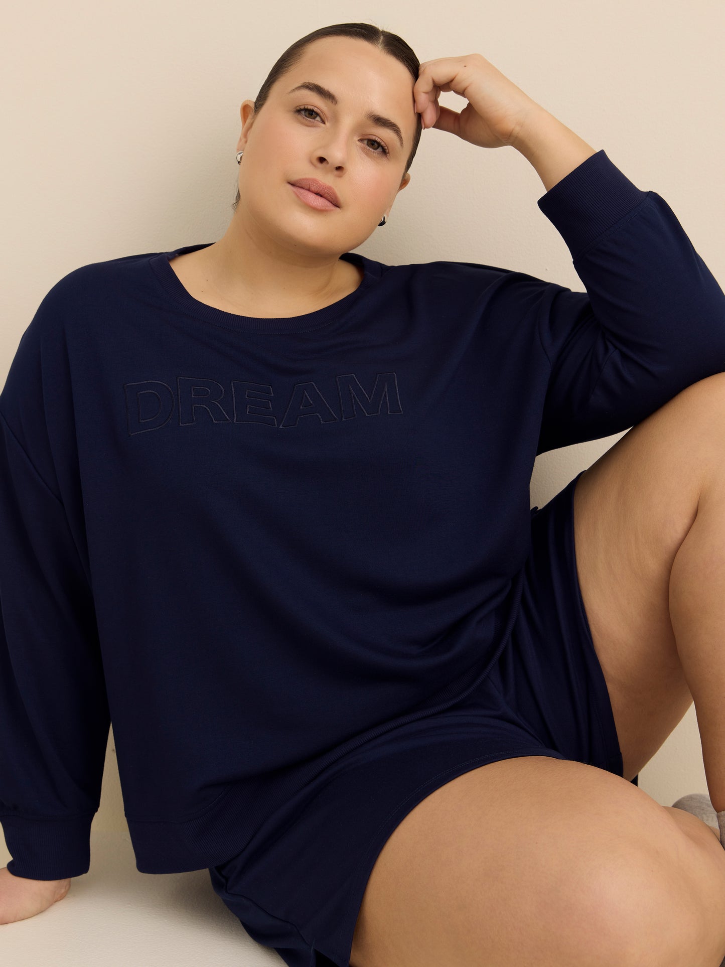 Blue French Terry Boxer Short - ti Voglio