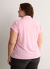 Knotted Buttoned-Down Blouse