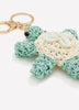 Straw Turtle Keychain and Charm