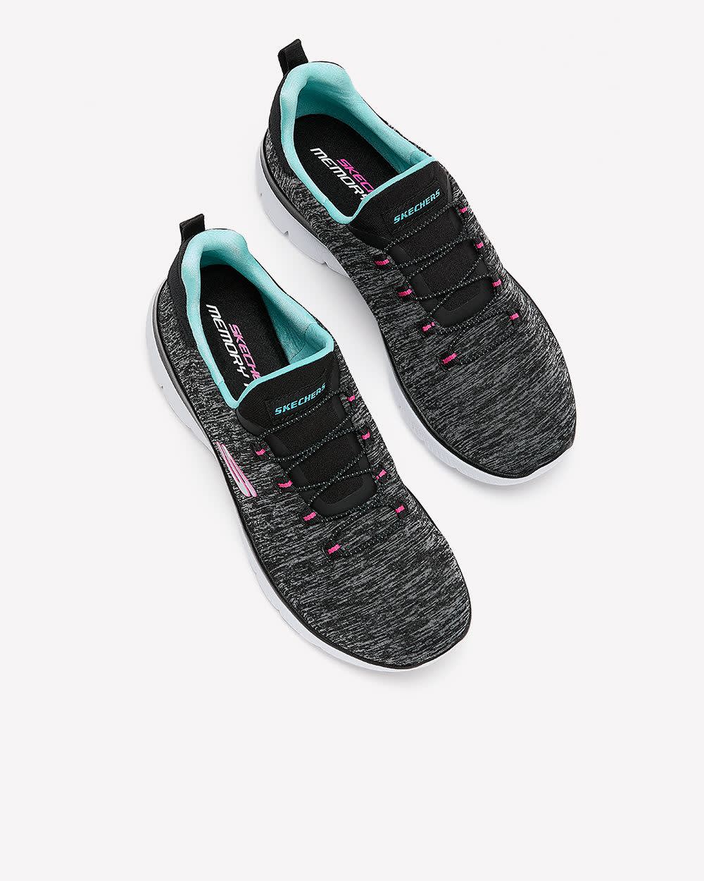 Wide Width, Summits Bungee Slip-On Sneaker - Skechers