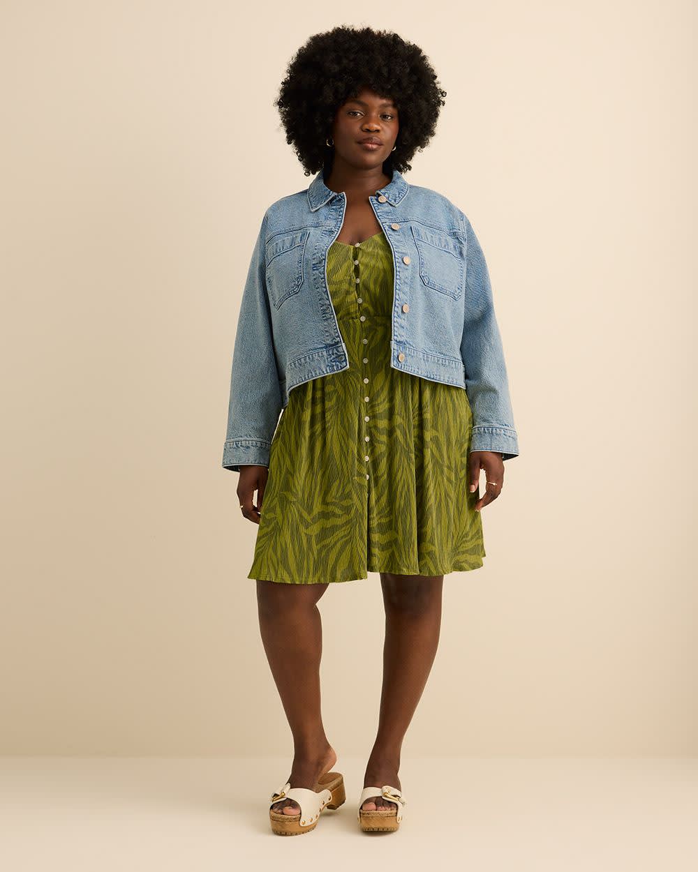 Cropped Denim Jacket - d/C JEANS | Penningtons