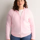 Straight Hooded Zip Sweater