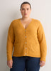 Loose Pointelle Knit Sweater Cardigan