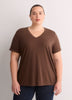 Responsible, Boyfriend-Fit Tee with Slits