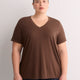 Responsible, Boyfriend-Fit Tee with Slits