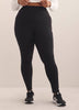Legging noir avec poches, tissu responsable - Active Zone