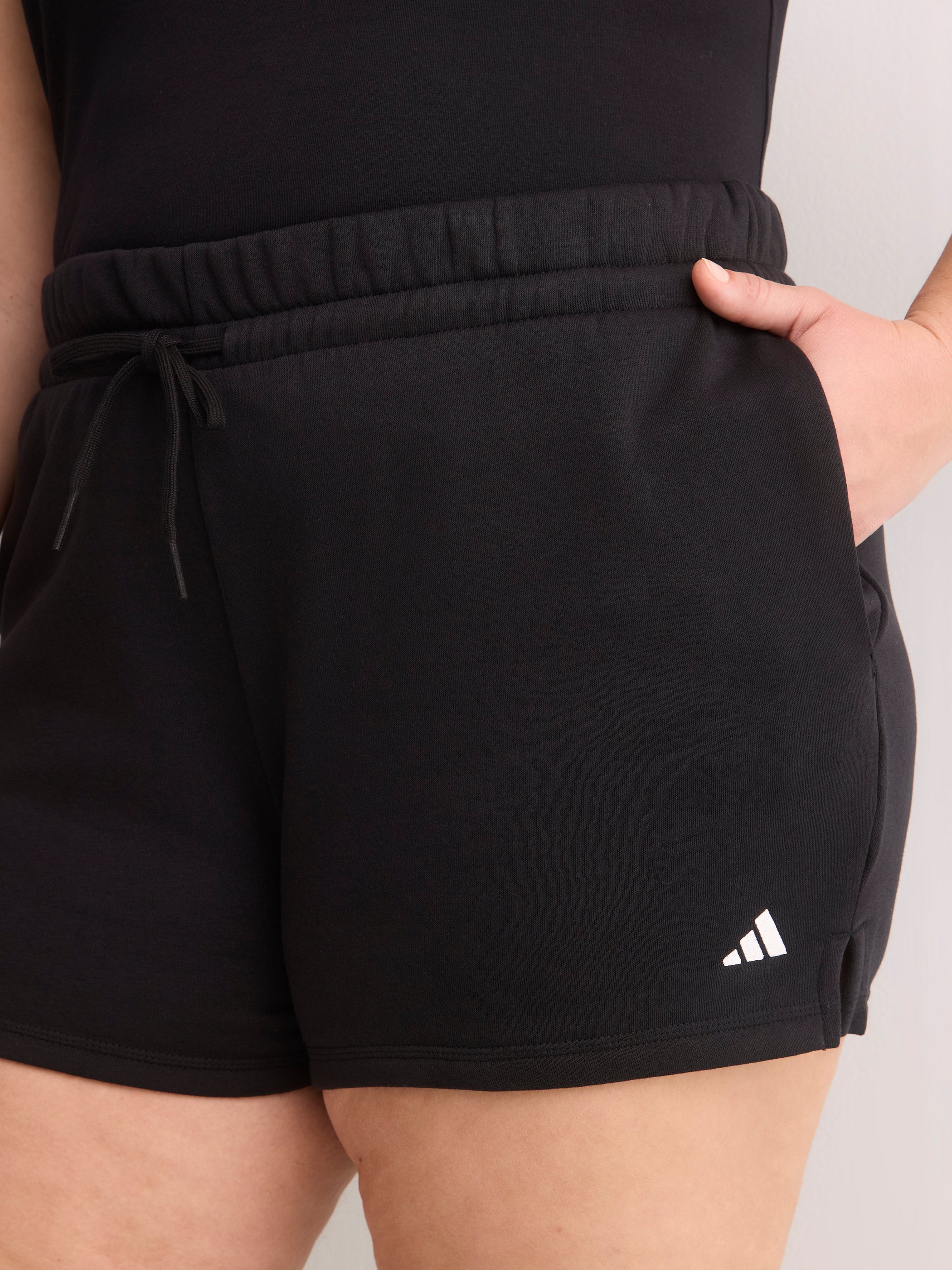 Essentials Feel Cozy Shorts with Small Logo - adidas
