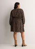 Long-Sleeve Fit-and-Flare Dress