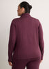 Responsible, Double Knit Mock-Neck Zipper Jacket - Active Zone