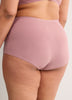 Microfibre Knit Boyshort with Lace - Déesse