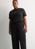 Black Essential Fleece Open-Hem Pant - adidas