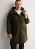 Long Hooded Rain Jacket