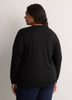 Boyfriend-Fit Long-Sleeve Crew-Neck Sweatshirt