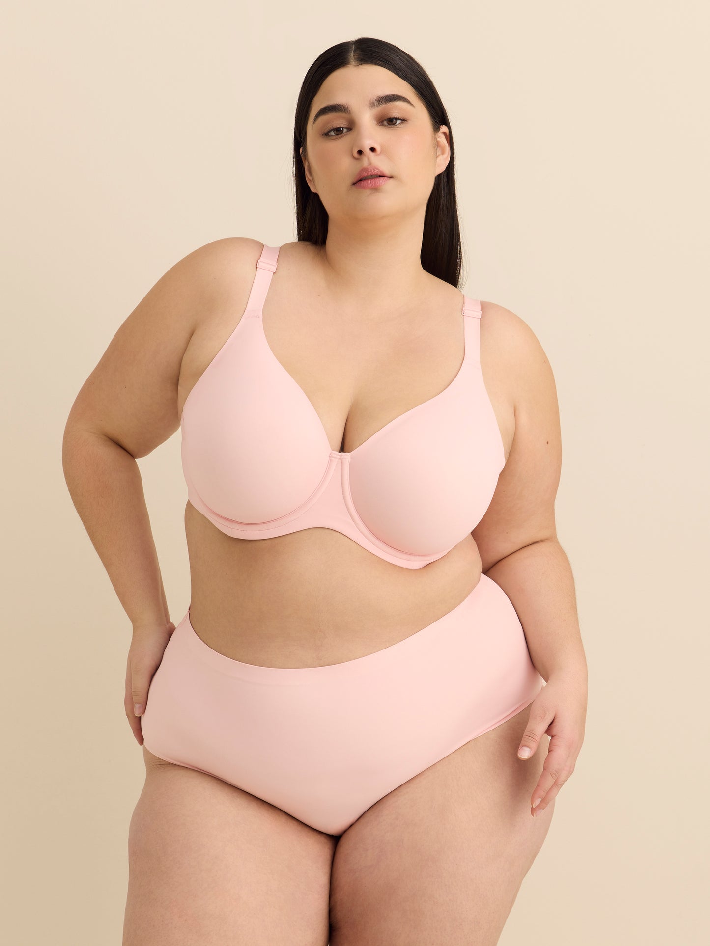 Soutien-gorge seconde peau en microfibre mate non doublée, avec armatures - ti Voglio