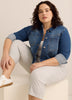 Solid Capri with Adjustable Waistband
