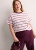 Boxy-Fit Printed Short-Sleeve Crew-Neck T-Shirt