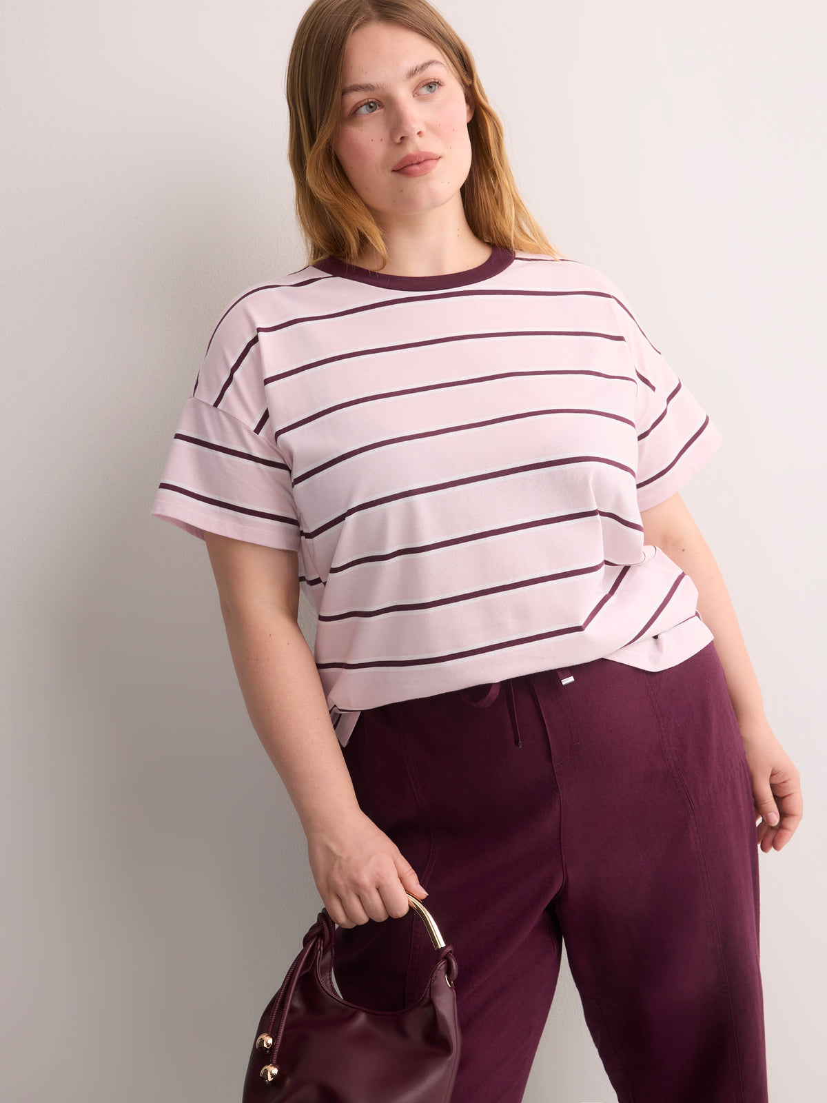 Boxy-Fit Printed Short-Sleeve Crew-Neck T-Shirt