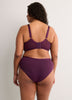 Full-Coverage Underwire Embroidered Mesh Bra - Déesse