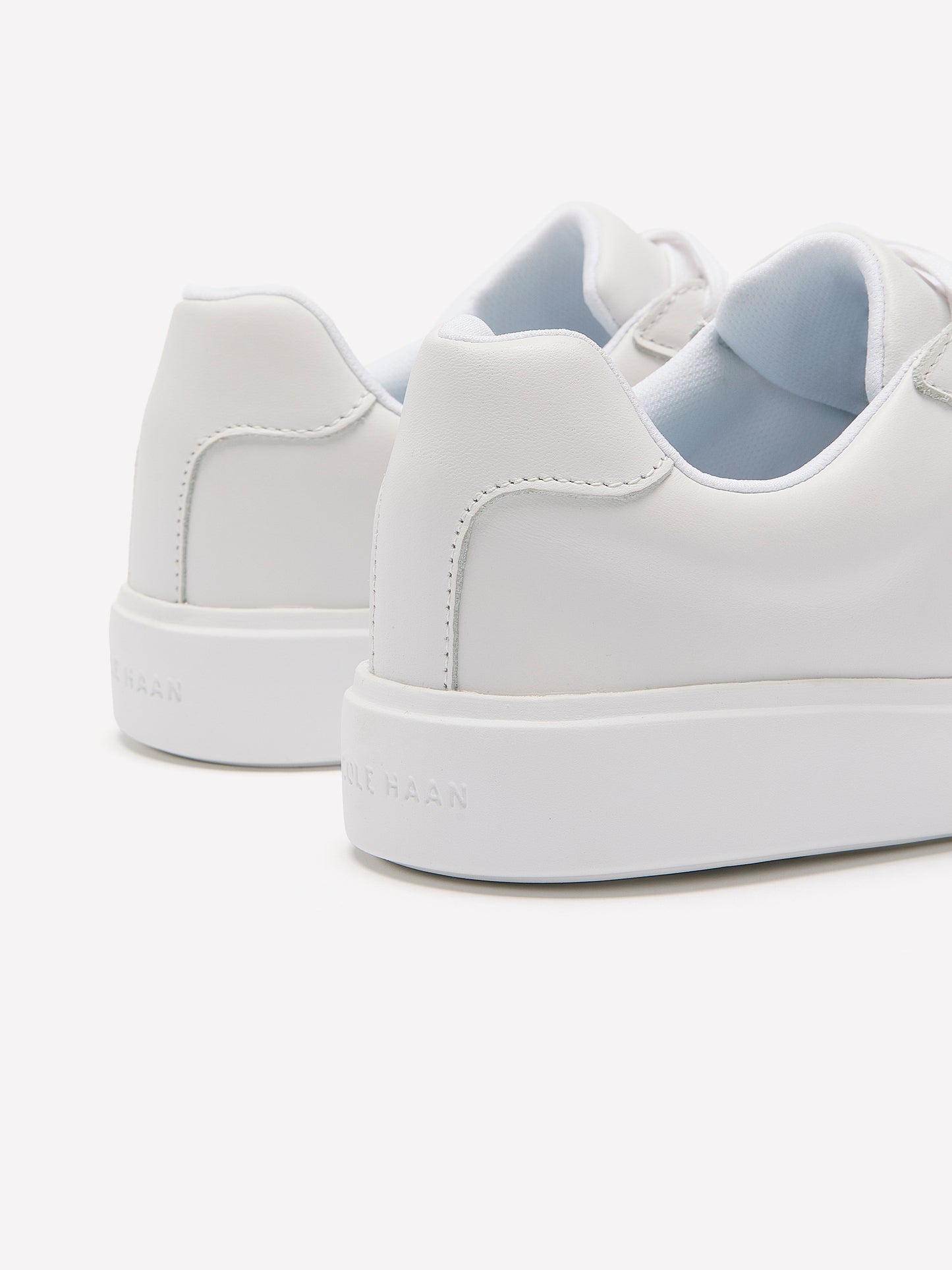 Wide Width, Grand Crosscourt Leather Sneaker - Cole Haan