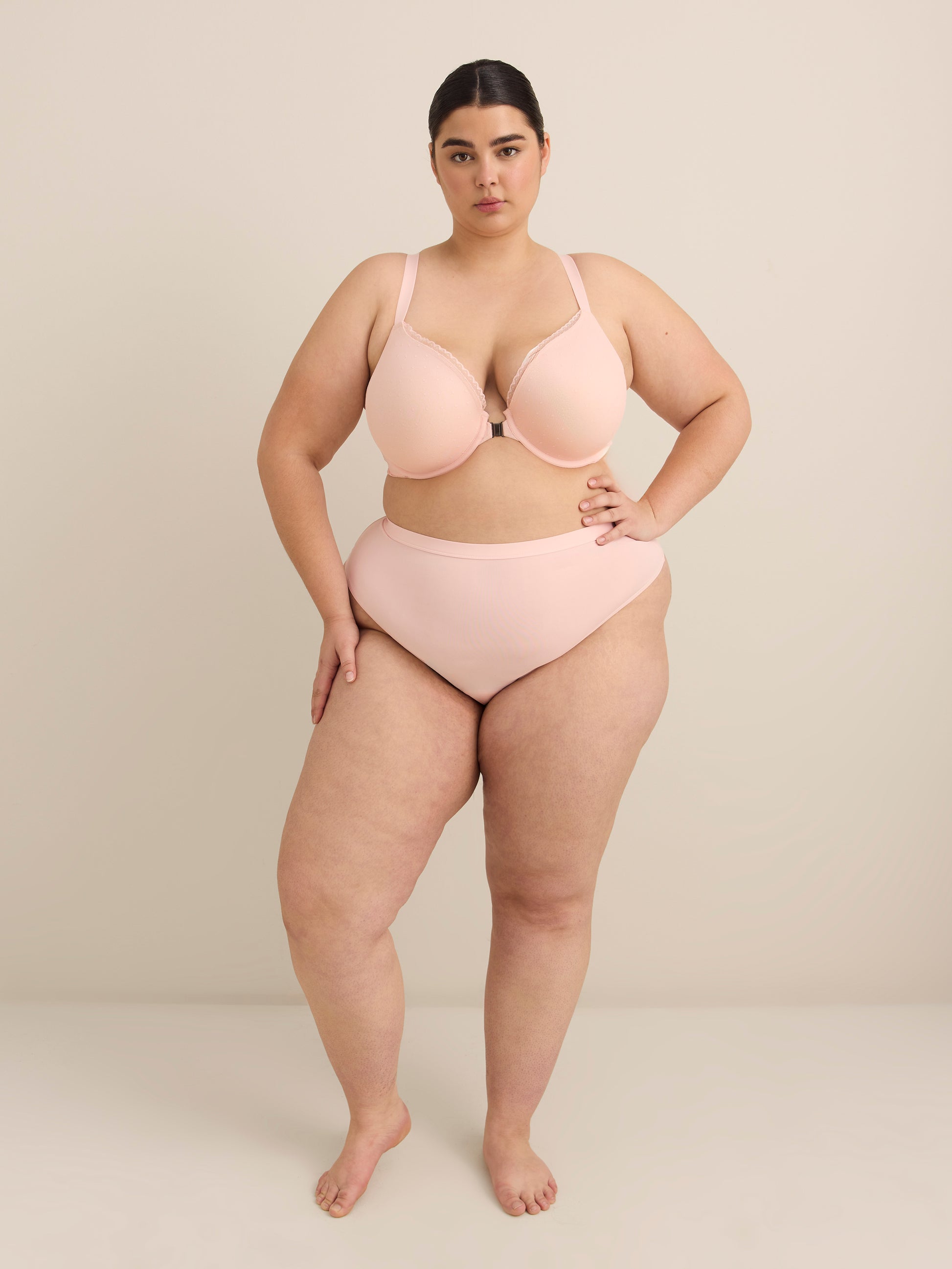 Solid Thong with Bow - ti Voglio