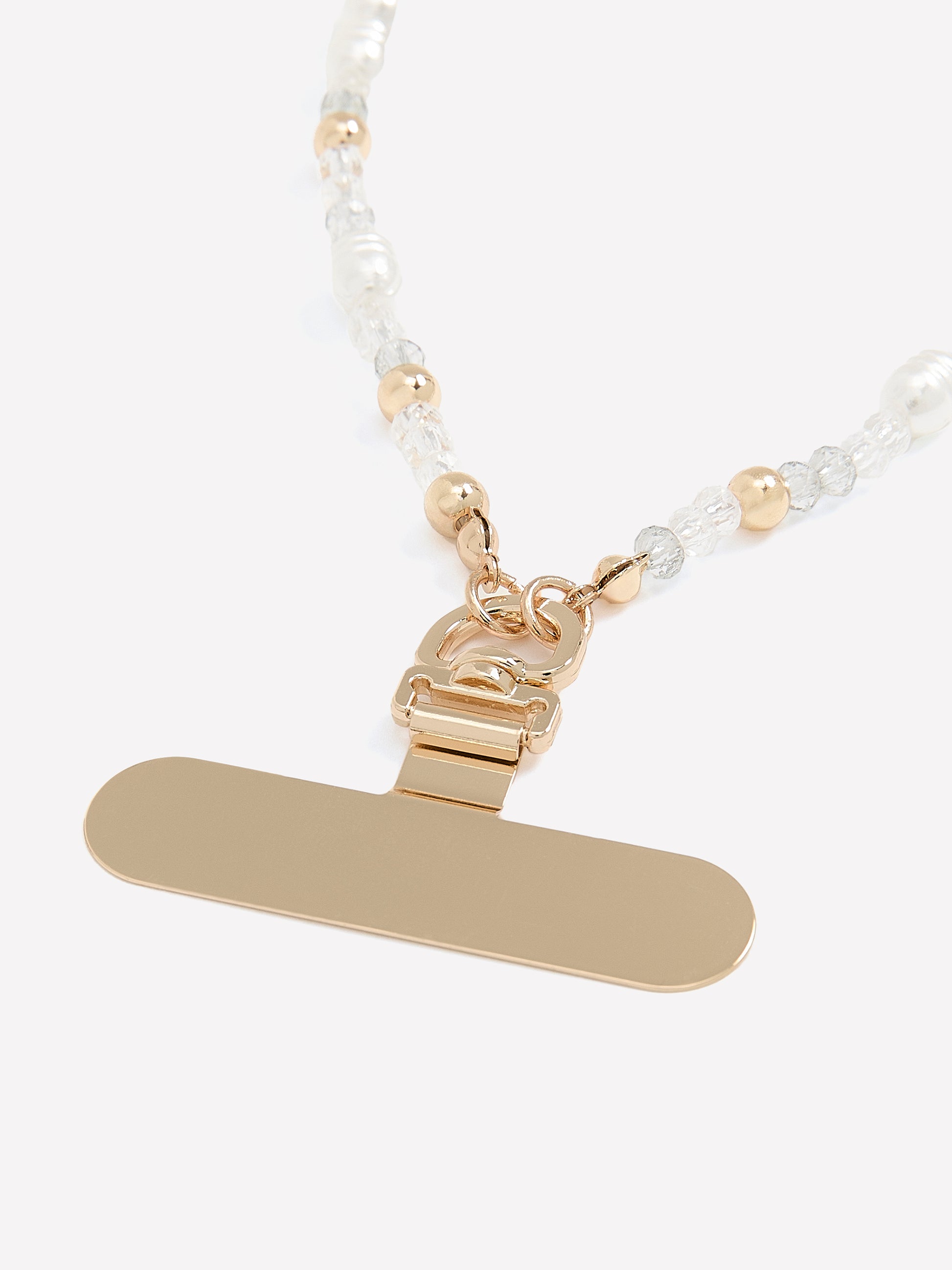 Phone Wristlet Chain with Pearls
