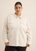 Buttoned-Down Stretch Knit Shirt