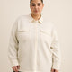 Buttoned-Down Stretch Knit Shirt