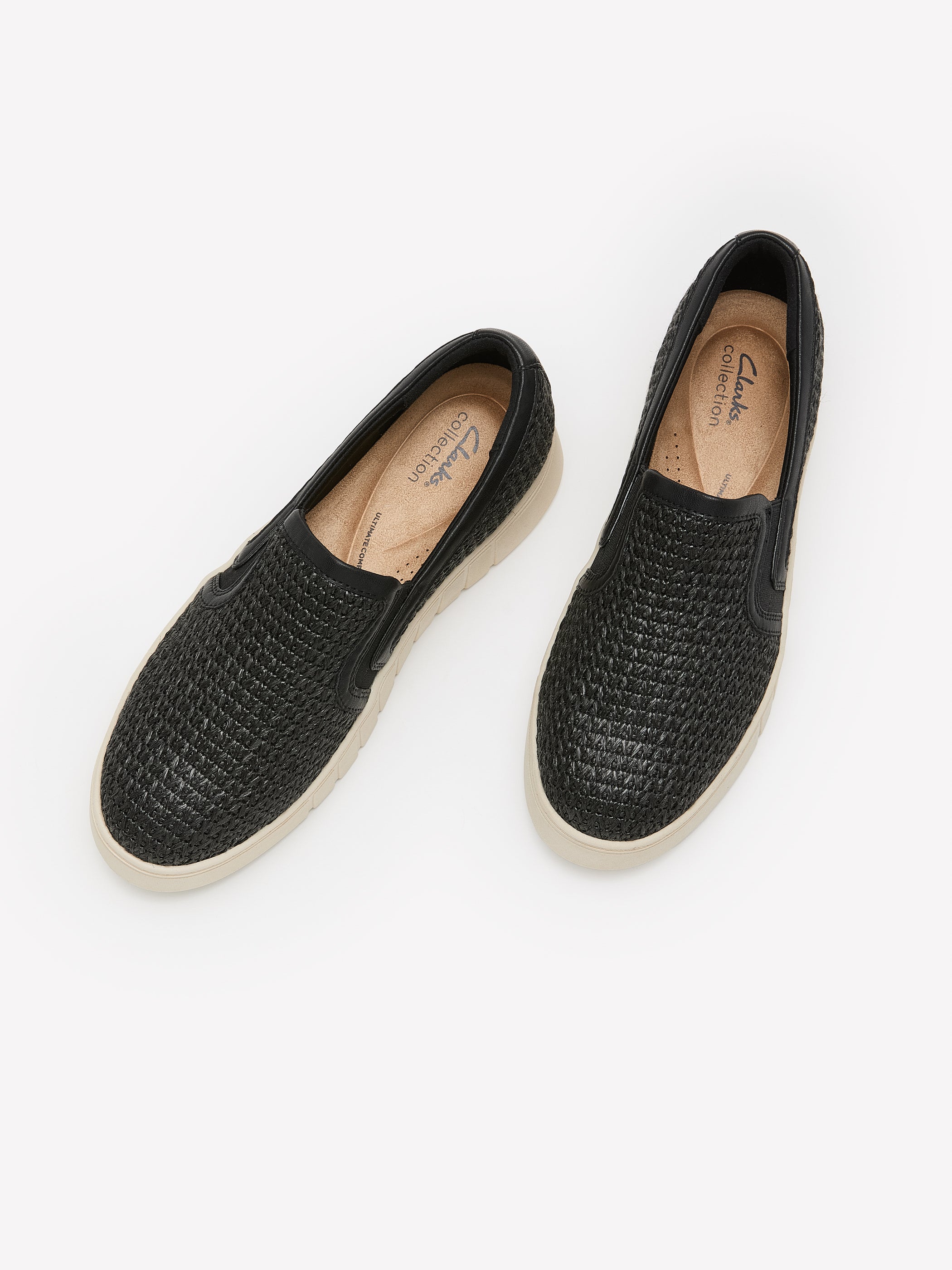 Flâneur noir scintillant Mykah Shine, pied large - Clarks