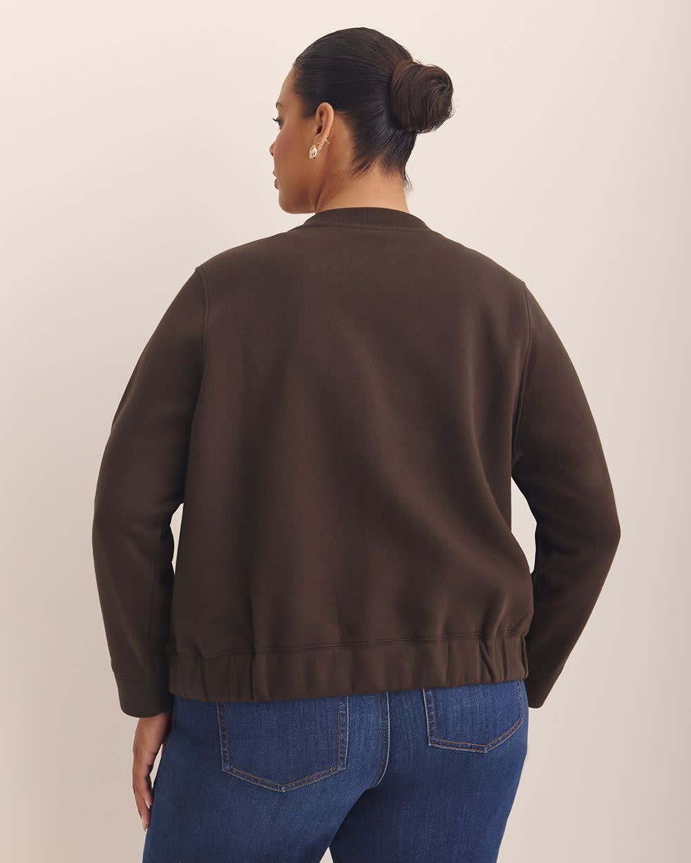 Fleece Bomber Jacket