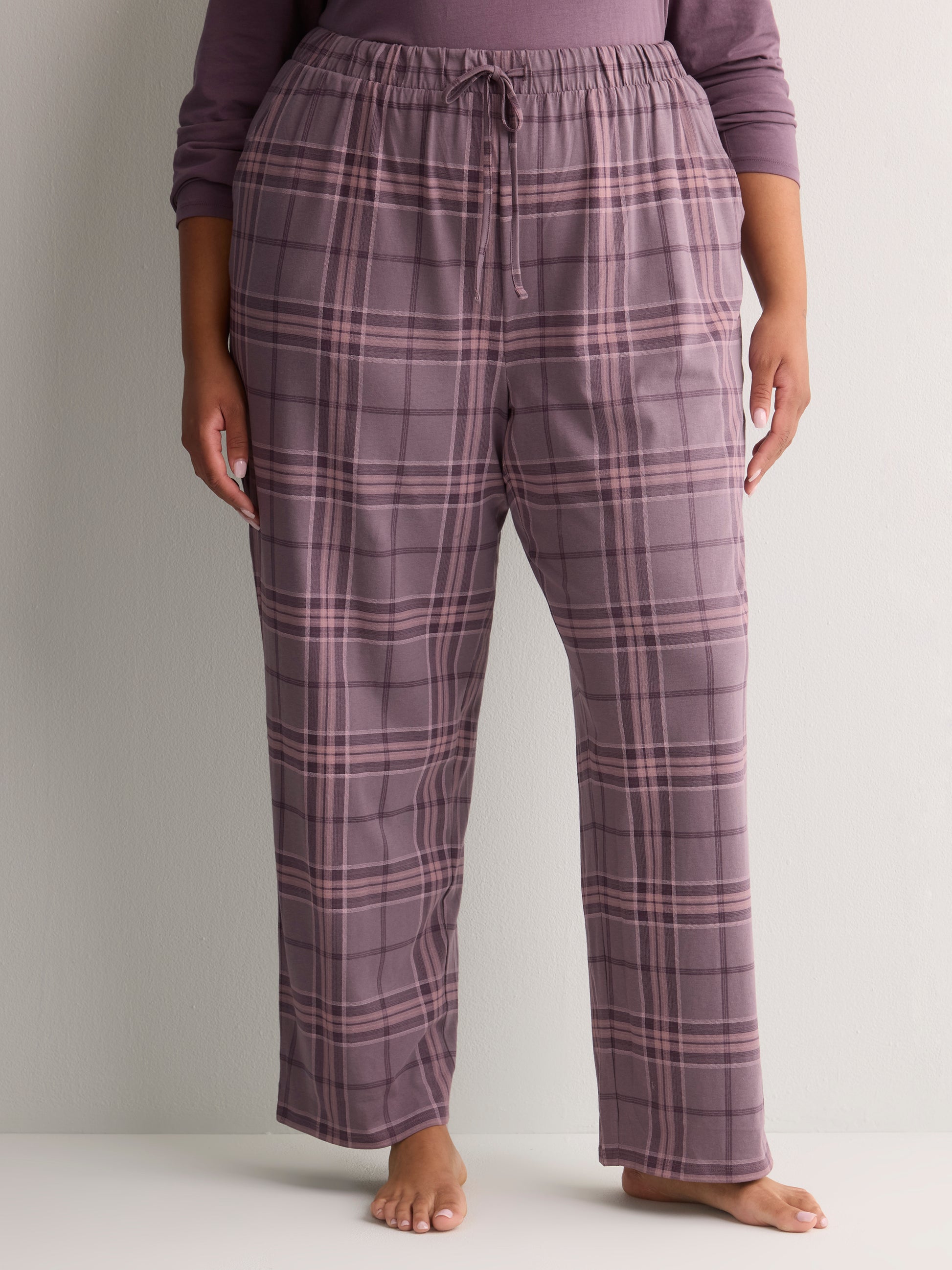 Printed Straight-Leg Cotton Knit Pyjama Pant - tVOGLIO
