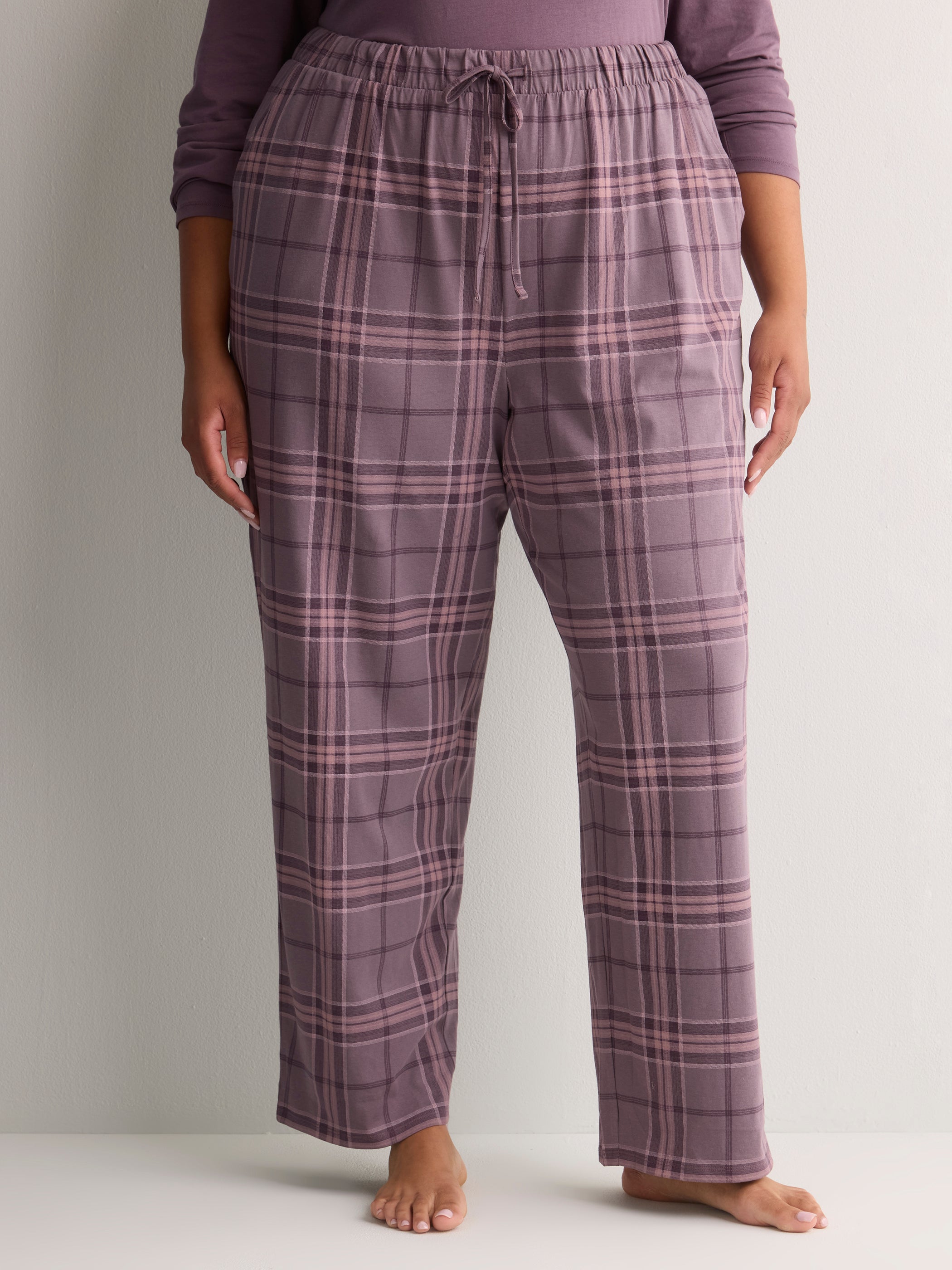 Printed Straight-Leg Cotton Knit Pyjama Pant - tVOGLIO