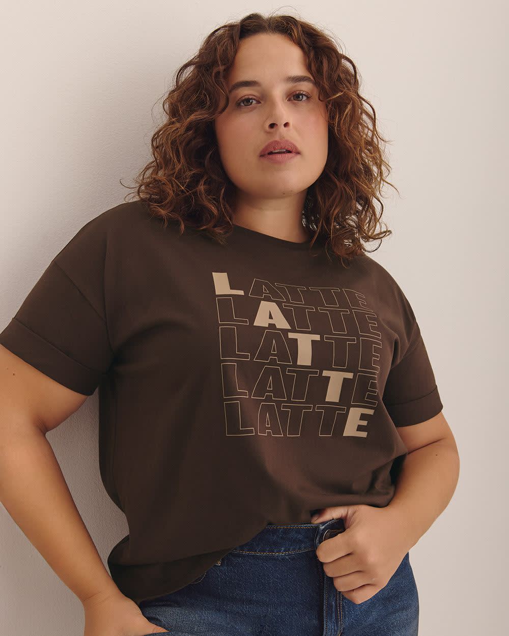 Boxy Crewneck T-shirt - PENN. Essentials