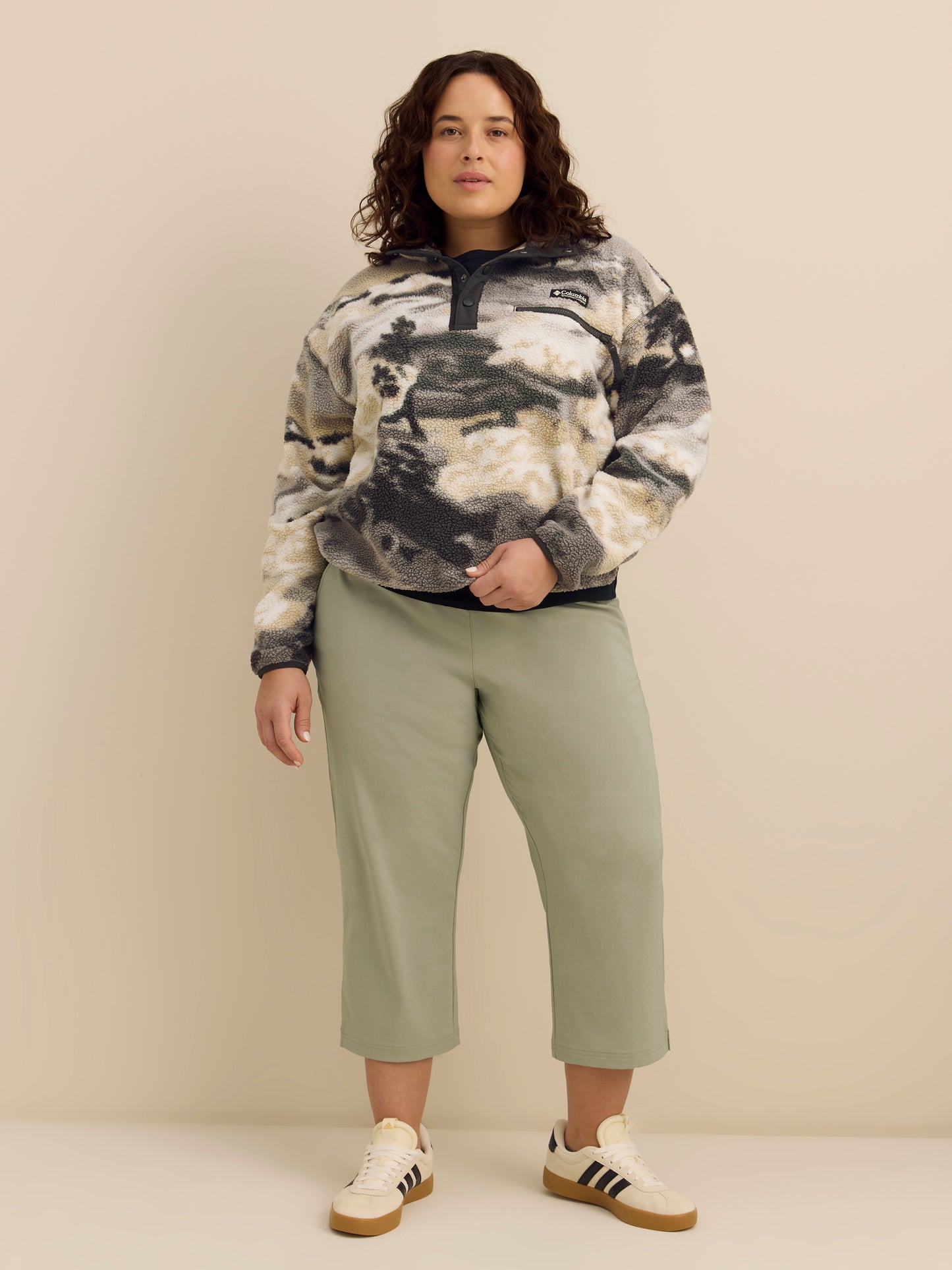 Chandail Helvetia II imprimé avec boutons-pression - Columbia