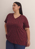 Boyfriend-Fit V-Neck T-Shirt - PENN. Essentials