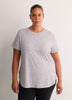 Go Dri Swift Striped Tunic Tee - Skechers