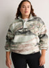 Helvetia II Printed Cropped Half-Snap Fleece Pullover - Columbia