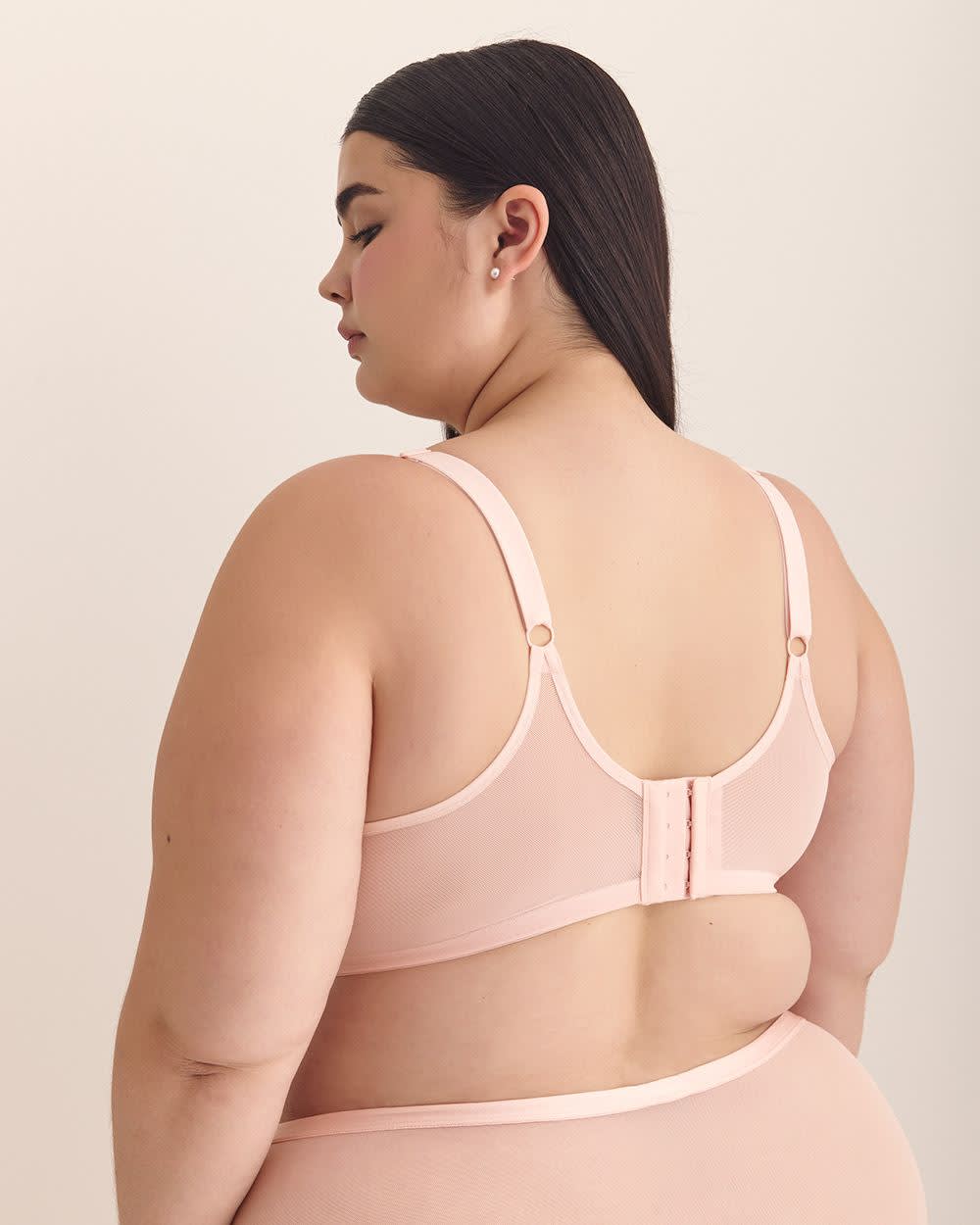 Soutien-gorge en maille non doublé, avec armatures - Déesse Collection