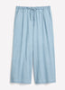 High-Rise Palazzo-Leg Pull-On Denim Pant - d/C JEANS