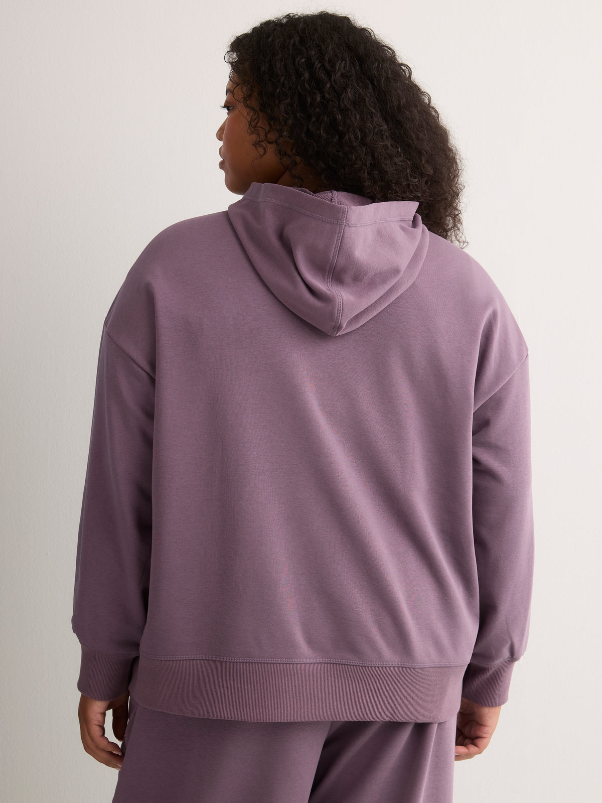 Compact French Terry Hooded Sweatshirt - Active Zone